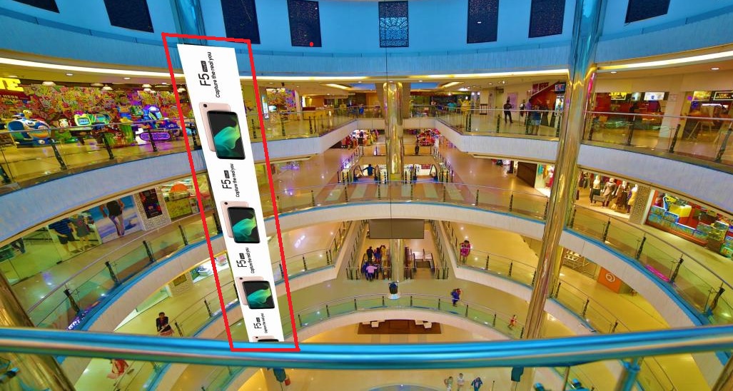 Drop Down - 4th Floor To Ground Floor - 4 W x 60 H Ft Drop Down - 4th Floor To Ground Floor - 4 W x 60 H Ft
