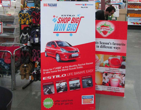 Marketing Collateral - Standee Advertising Marketing Collateral - Standee Advertising