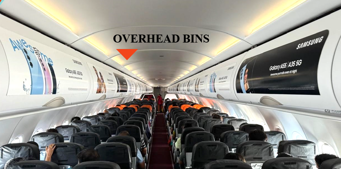 Overhead Bin Panel Overhead Bin Panel