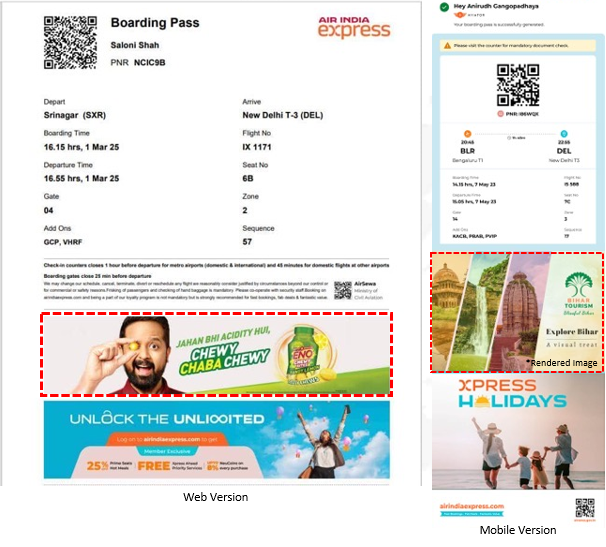 E-Boarding Pass & E-Ticket E-Boarding Pass & E-Ticket