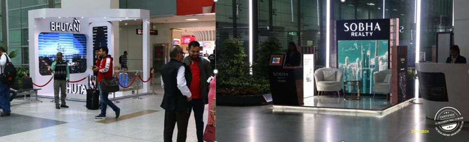 T3 International Departure, Canyon Area – Post Security Frisking T3 International Departure, Canyon Area – Post Security Frisking