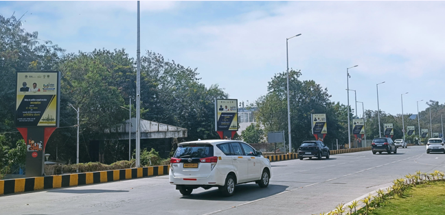 Way to city pimpri road Way to city pimpri road